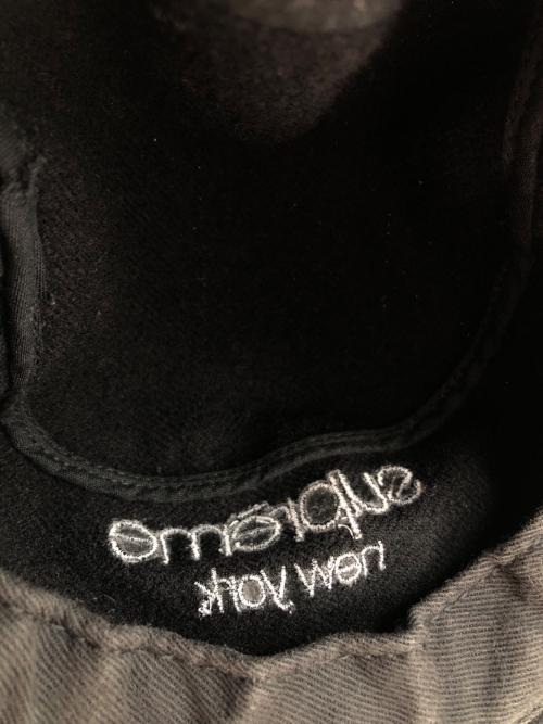 SUPREME（シュプリーム）Supreme (シュプリーム) バケットハット ブラックの古着・服飾アイテム