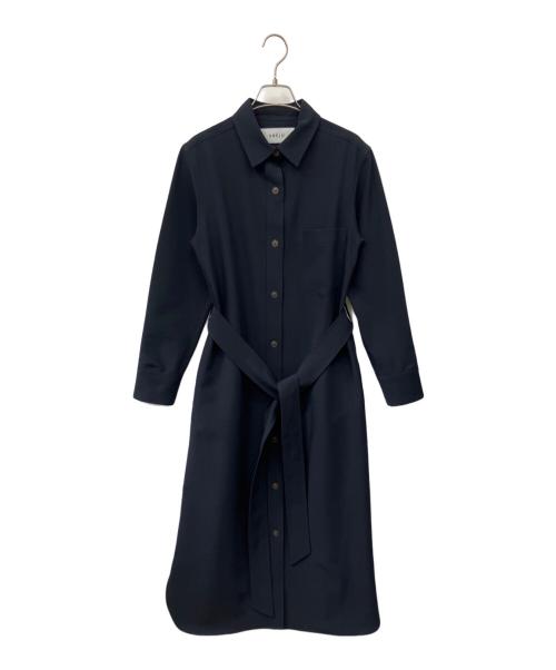 SOEJU（ソージュ）SOEJU (ソージュ) ソフトオックスシャツワンピース ネイビー サイズ:Sの古着・服飾アイテム