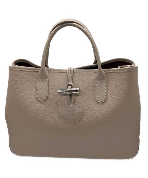 LONGCHAMP（ロンシャン）LONGCHAMP (ロンシャン) トートバッグ ベージュの古着・服飾アイテム