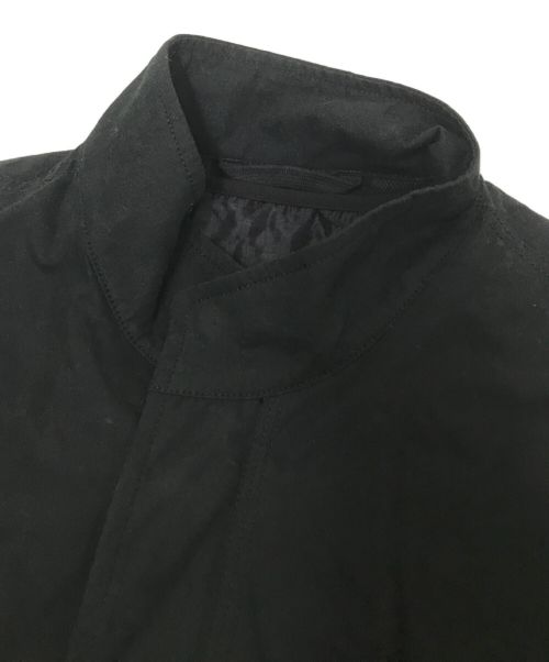 WYM LIDNM（ウィム バイ リドム）WYM LIDNM (ウィム バイ リドム) LAYERED 3WAY MILITARY BLOUSON ブラック サイズ:Mの古着・服飾アイテム