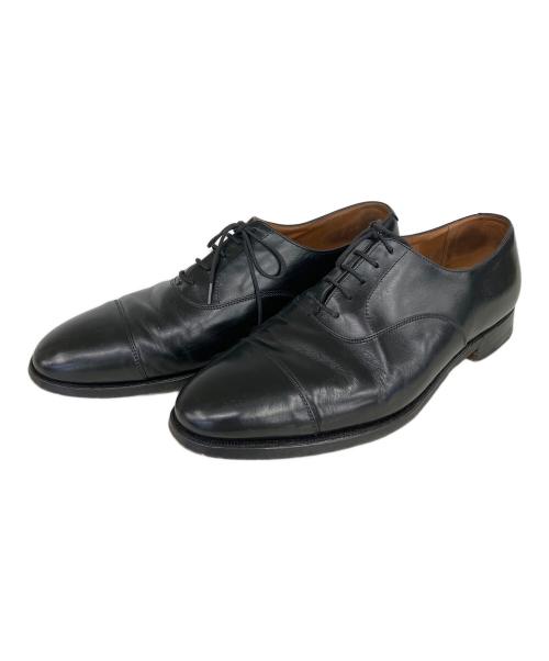 Crockett & Jones（クロケット＆ジョーンズ）Crockett & Jones (クロケット＆ジョーンズ) ストレートチップシューズ ブラック サイズ:9　1/2の古着・服飾アイテム