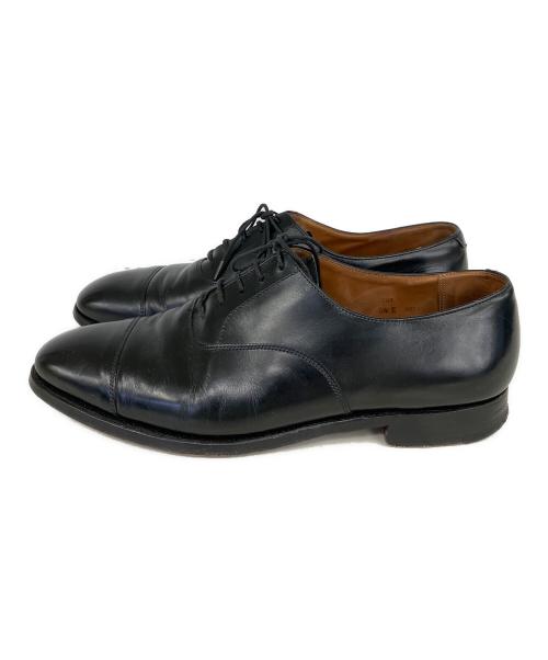 Crockett & Jones（クロケット＆ジョーンズ）Crockett & Jones (クロケット＆ジョーンズ) ストレートチップシューズ ブラック サイズ:9　1/2の古着・服飾アイテム