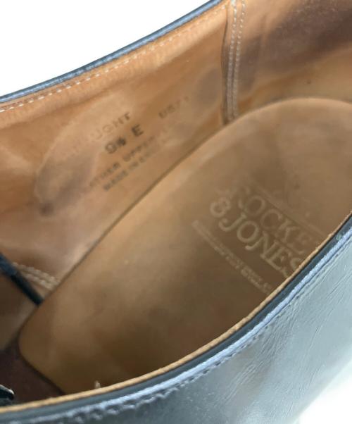 Crockett & Jones（クロケット＆ジョーンズ）Crockett & Jones (クロケット＆ジョーンズ) ストレートチップシューズ ブラック サイズ:9　1/2の古着・服飾アイテム