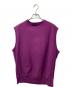AURALEE（オーラリー）の古着「SUPER MILLED SWEAT SLEEV　A23SP04SM」｜パープル