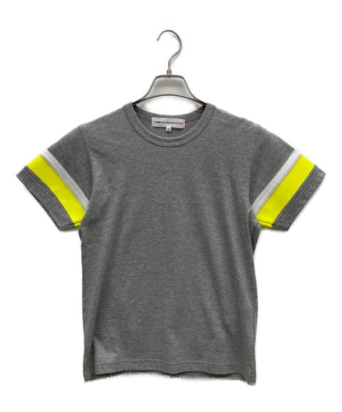 COMME DES GARCONS EDITED（コムデギャルソン エディティッド）COMME des GARCONS EDITED (コムデギャルソン エディティッド) 袖切替カットソー グレー サイズ:Mの古着・服飾アイテム