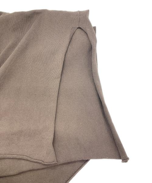 AURALEE（オーラリー）AURALEE (オーラリー) DRY COTTON KNIT HALTER NECK DRESS ブラウン サイズ:1の古着・服飾アイテム