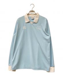 ER（イーアール）の古着「FOOTBALL SHIRT」｜ライトブルー
