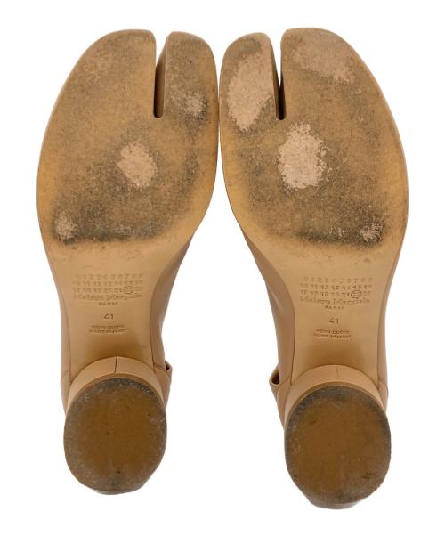 Maison Margiela（メゾンマルジェラ）Maison Margiela (メゾンマルジェラ) 足袋ブーツ ベージュ サイズ:41の古着・服飾アイテム