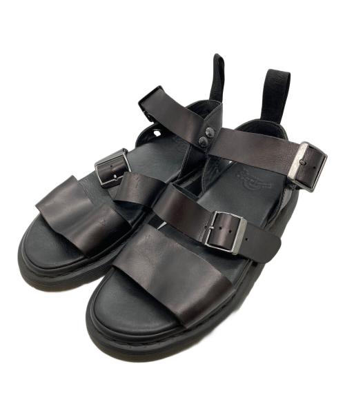 Dr.Martens（ドクターマーチン）Dr.Martens (ドクターマーチン) GRYPHON ストラップサンダル ブラック サイズ:UK６の古着・服飾アイテム