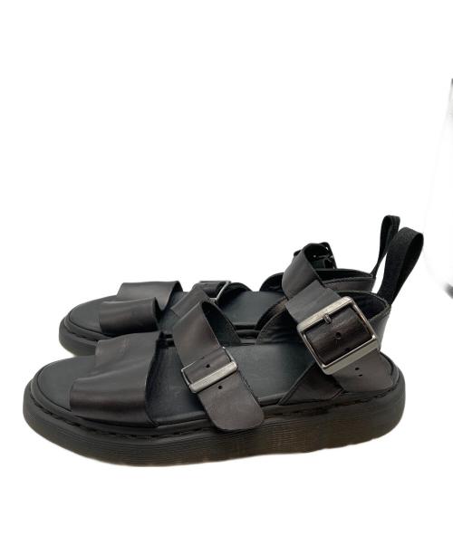 Dr.Martens（ドクターマーチン）Dr.Martens (ドクターマーチン) GRYPHON ストラップサンダル ブラック サイズ:UK６の古着・服飾アイテム
