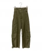 Ameriアメリ）の古着「MEDI MILITARY CARGO PANTS」｜カーキ