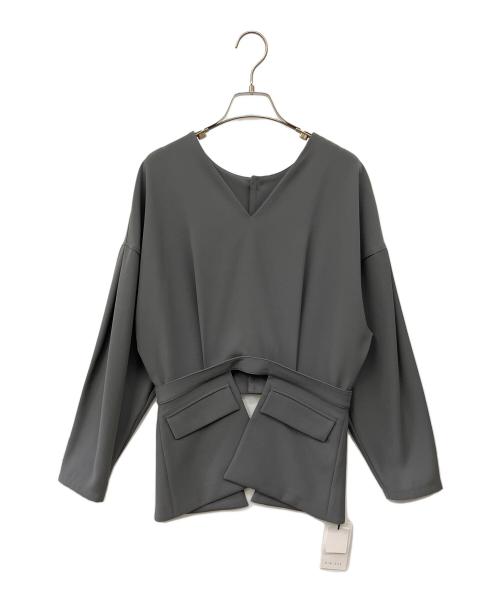 RIM.ARK（リムアーク）RIM.ARK (リムアーク) ブラウス グレー サイズ:Fの古着・服飾アイテム