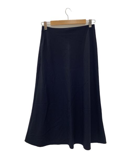 BLAMINK（ブラミンク）BLAMINK (ブラミンク) ウールトラペーズスカート ネイビー サイズ:36の古着・服飾アイテム