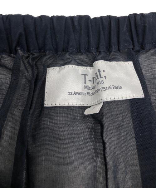 T-mat Masaki-Paris（ティーマット マサキ パリス）T-mat Masaki-Paris (ティーマット マサキ パリス) リボンブラウス ネイビー サイズ:1の古着・服飾アイテム