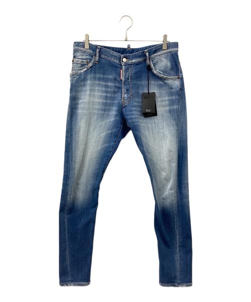 DSQUARED2（ディースクエアード）DSQUARED2 (ディースクエアード) デニムパンツ インディゴ サイズ:48の古着・服飾アイテム