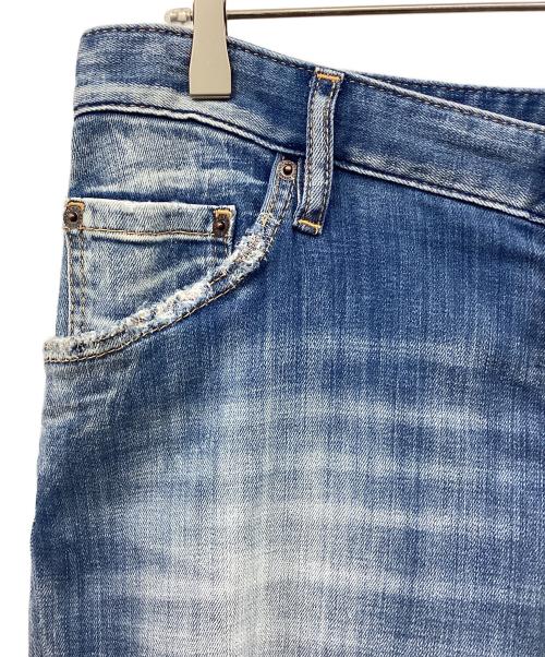 DSQUARED2（ディースクエアード）DSQUARED2 (ディースクエアード) デニムパンツ インディゴ サイズ:48の古着・服飾アイテム