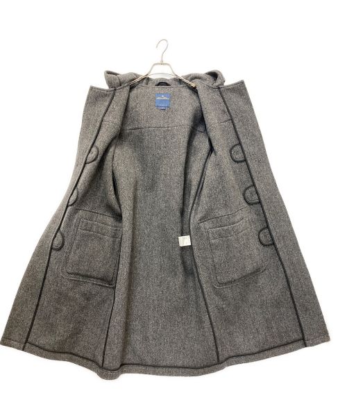 BROOKS BROTHERS（ブルックスブラザーズ）BROOKS BROTHERS (ブルックスブラザーズ) ウールヘリンボーンダッフルコート グレー サイズ:SIZE Mの古着・服飾アイテム