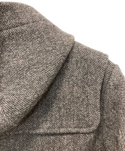 BROOKS BROTHERS（ブルックスブラザーズ）BROOKS BROTHERS (ブルックスブラザーズ) ウールヘリンボーンダッフルコート グレー サイズ:SIZE Mの古着・服飾アイテム