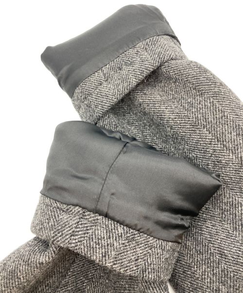 BROOKS BROTHERS（ブルックスブラザーズ）BROOKS BROTHERS (ブルックスブラザーズ) ウールヘリンボーンダッフルコート グレー サイズ:SIZE Mの古着・服飾アイテム