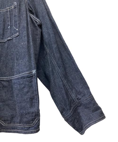 BONCOURA（ボンクラ）BONCOURA (ボンクラ) デニムカバーオール インディゴ サイズ:42の古着・服飾アイテム