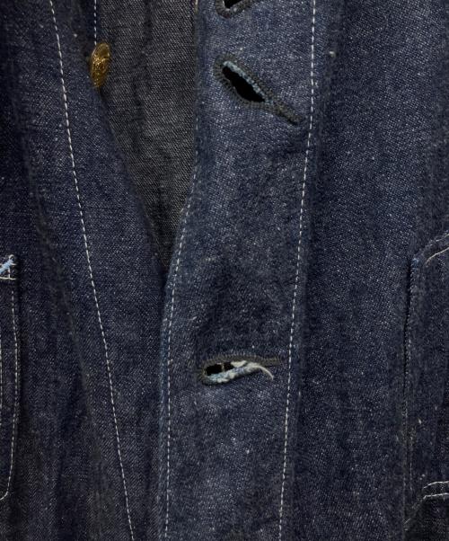 BONCOURA（ボンクラ）BONCOURA (ボンクラ) デニムカバーオール インディゴ サイズ:42の古着・服飾アイテム