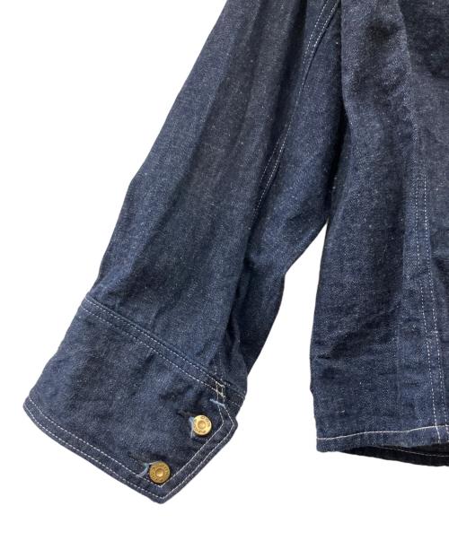 BONCOURA（ボンクラ）BONCOURA (ボンクラ) デニムカバーオール インディゴ サイズ:42の古着・服飾アイテム