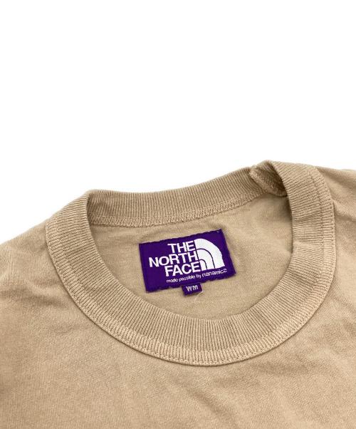 THE NORTHFACE PURPLELABEL（ザ・ノースフェイス パープルレーベル）THE NORTHFACE PURPLELABEL (ザ・ノースフェイス パープルレーベル) 7OZ POCKET T-SHIRTS ベージュ サイズ:W/Mの古着・服飾アイテム
