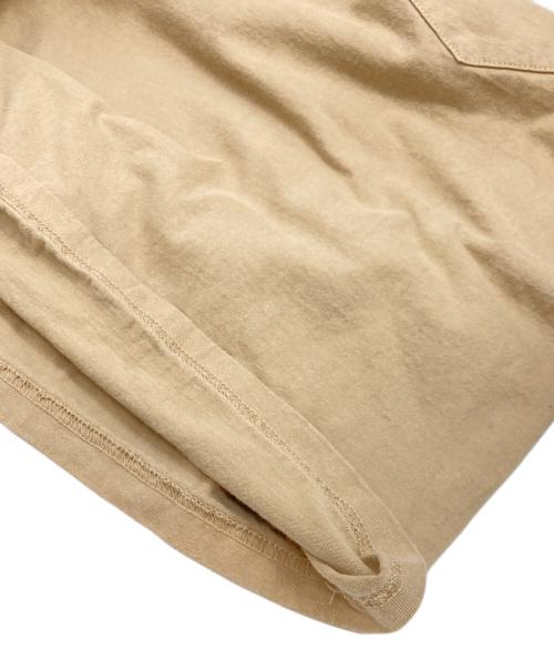 THE NORTHFACE PURPLELABEL（ザ・ノースフェイス パープルレーベル）THE NORTHFACE PURPLELABEL (ザ・ノースフェイス パープルレーベル) 7OZ POCKET T-SHIRTS ベージュ サイズ:W/Mの古着・服飾アイテム