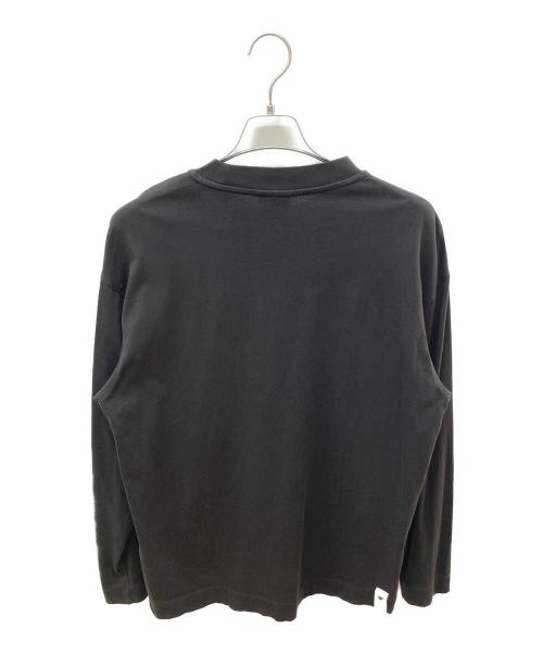 EMPORIO ARMANI（エンポリオ アルマーニ）EMPORIO ARMANI (エンポリオアルマーニ) ロングスリーブカットソー グレー サイズ:Lの古着・服飾アイテム