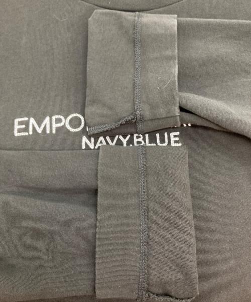 EMPORIO ARMANI（エンポリオ アルマーニ）EMPORIO ARMANI (エンポリオアルマーニ) ロングスリーブカットソー グレー サイズ:Lの古着・服飾アイテム