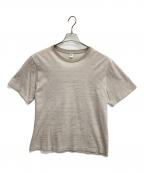 Berlutiベルルッティ）の古着「スクリット ピケ Tシャツ」｜ベージュ
