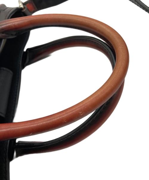 Berluti（ベルルッティ）Berluti (ベルルッティ) Toujours Gulliver カリグラフィ スクリット 2WAYショルダーバッグ ブラウンの古着・服飾アイテム