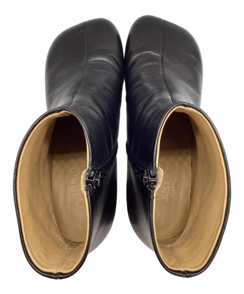 MM6 Maison Margiela（エムエムシックスメゾンマルジェラ）MM6 Maison Margiela (エムエムシックスメゾンマルジェラ) アンクルブーツ ブラック サイズ:37の古着・服飾アイテム