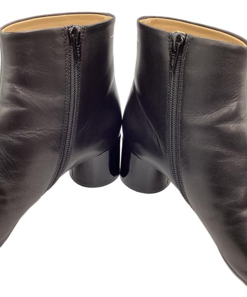 MM6 Maison Margiela（エムエムシックスメゾンマルジェラ）MM6 Maison Margiela (エムエムシックスメゾンマルジェラ) アンクルブーツ ブラック サイズ:37の古着・服飾アイテム
