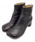 MM6 Maison Margiela（エムエムシックスメゾンマルジェラ）の古着「アンクルブーツ」｜ブラック
