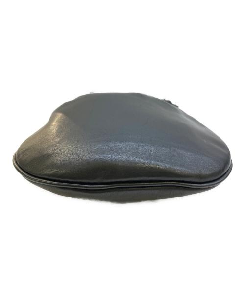 CHACOLI HYKE（チャコリ ハイク）CHACOLI HYKE (チャコリ ハイク) leather drawstring bag ブラックの古着・服飾アイテム