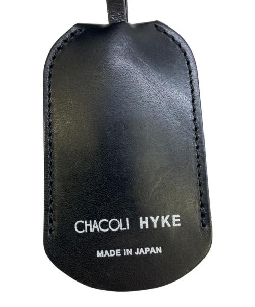 CHACOLI HYKE（チャコリ ハイク）CHACOLI HYKE (チャコリ ハイク) leather drawstring bag ブラックの古着・服飾アイテム