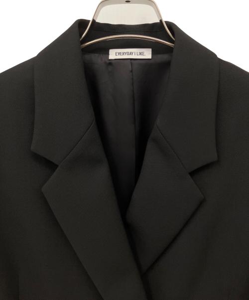 EVERYDAY I LIKE.（エヴリデイ アイ ライク）EVERYDAY I LIKE. (エヴリデイ アイ ライク) MODERN ジャケット ブラック サイズ:Fの古着・服飾アイテム