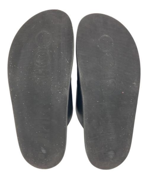 JIMMY CHOO（ジミーチュウ）JIMMY CHOO (ジミーチュウ) MARGA FLAT ブラック サイズ:38の古着・服飾アイテム