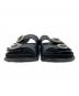 中古・古着 JIMMY CHOO (ジミーチュウ) MARGA FLAT ブラック サイズ:38：15000円