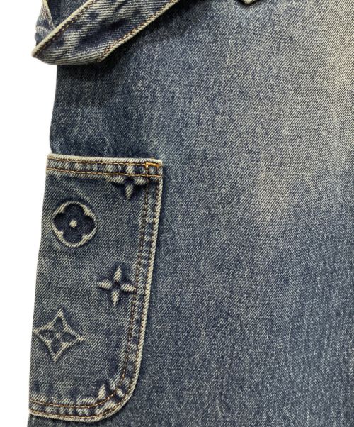 LOUIS VUITTON（ルイ ヴィトン）LOUIS VUITTON (ルイ ヴィトン) 23AW ワークウエア デニム カーペンターパンツ インディゴ サイズ:29の古着・服飾アイテム