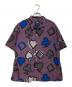 stussy（ステューシー）の古着「CARD SUITS SHIRT」｜パープル