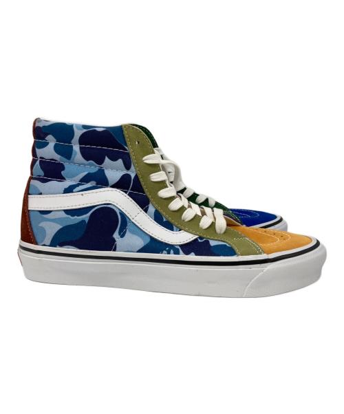 VANS（ヴァンズ）VANS (バンズ) A BATHING APE (ア ベイシング エイプ) ハイカットスニーカー マルチカラー サイズ:27.0CMの古着・服飾アイテム