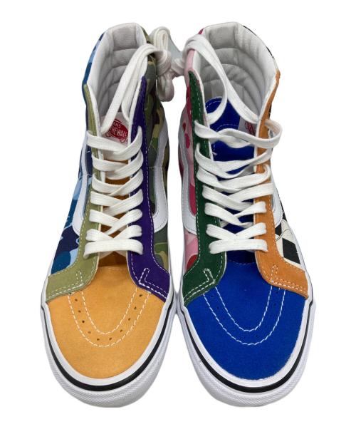 VANS（ヴァンズ）VANS (バンズ) A BATHING APE (ア ベイシング エイプ) ハイカットスニーカー マルチカラー サイズ:27.0CMの古着・服飾アイテム
