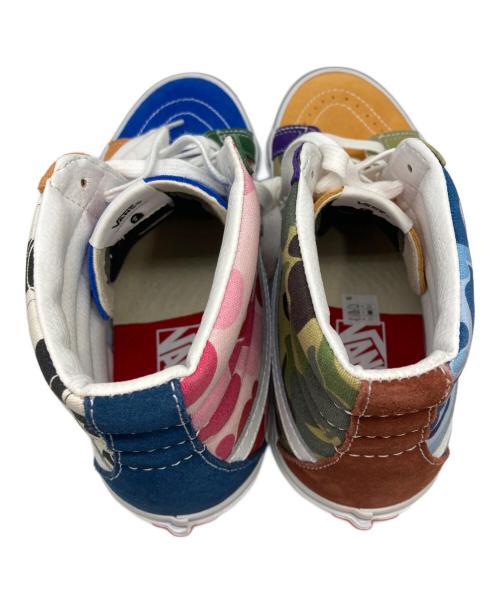 VANS（ヴァンズ）VANS (バンズ) A BATHING APE (ア ベイシング エイプ) ハイカットスニーカー マルチカラー サイズ:27.0CMの古着・服飾アイテム