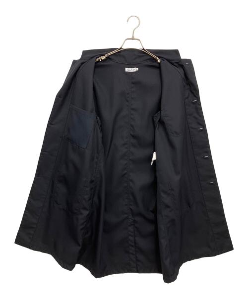 sans limite（サンリミット）Sans limite (サンリミット) ギャバ ショップコート ネイビーの古着・服飾アイテム