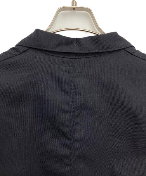 sans limite（サンリミット）Sans limite (サンリミット) ギャバ ショップコート ネイビーの古着・服飾アイテム