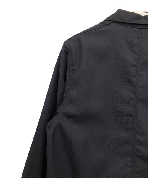 sans limite（サンリミット）Sans limite (サンリミット) ギャバ ショップコート ネイビーの古着・服飾アイテム