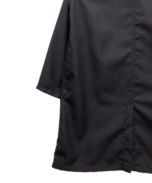 sans limite（サンリミット）Sans limite (サンリミット) ギャバ ショップコート ネイビーの古着・服飾アイテム