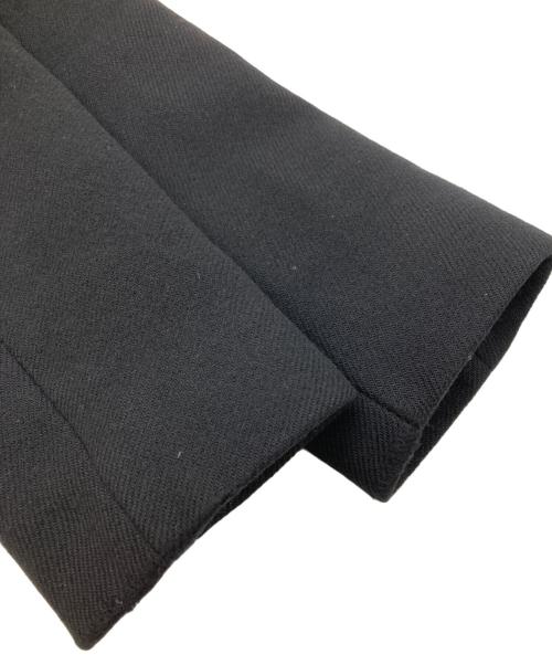 'S Max Mara（エスマックスマーラ）'S Max Mara (エスマックスマーラ) ウールベルテッド比翼コート ブラック サイズ:38の古着・服飾アイテム